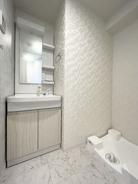 S-RESIDENCE浄心Eastの洗面所
