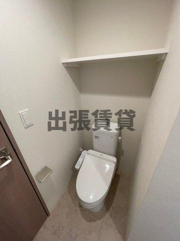 仲介手数料0円！！パークアクシス新栄のトイレ