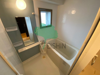 【浴室】 | シャローム天神北(犬猫飼育可能のペット可マンションです！) | 清潔感のある浴室です！