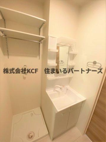 D-roomT.M Ⅱの洗面所|ゆったりとスペースのある洗面所