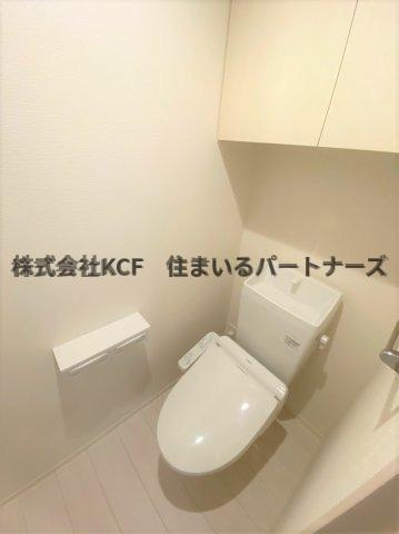 D-roomT.M Ⅱのトイレ|落ち着いた色調のトイレです