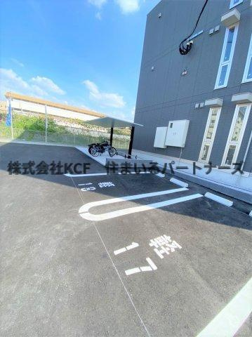 D-roomT.M Ⅱの駐車場|駐車場に車を止められます