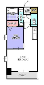 【間取り】 | シャローム天神北(犬猫飼育可能のペット可マンションです！) | 使いやすい間取りです。