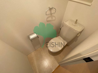 【トイレ】 | シャローム天神北(犬猫飼育可能のペット可マンションです！) | 清潔感のあるトイレです。