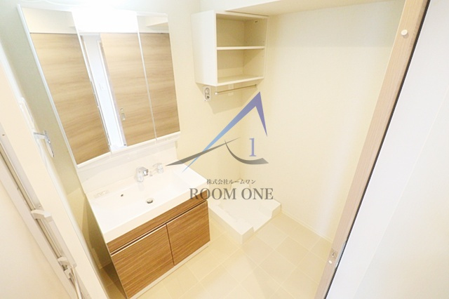 ゲートレジデンス鶴見の洗面所|洗面台です。