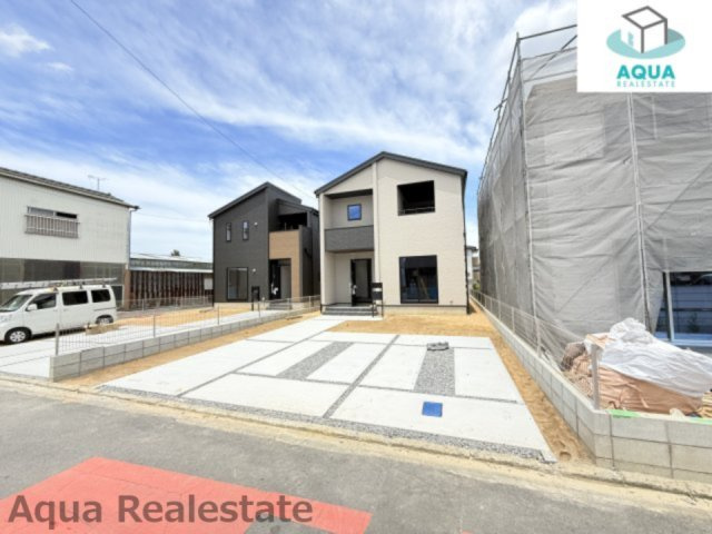 高松市仏生山町甲の新築一戸建の前面道路含む現地写真|前面道路含む現地写真です