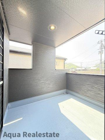 高松市仏生山町甲の新築一戸建のバルコニー