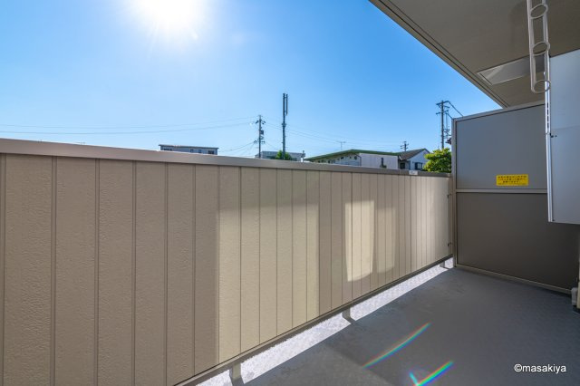 サンセール若里のバルコニー