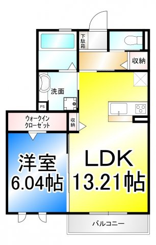 レジンエベールの間取り