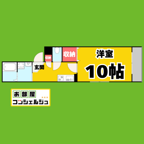 ルーセントハウスMの間取り