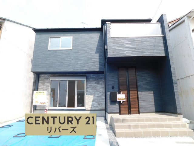 名古屋市南区神松町２丁目の新築一戸建の外観|☆限定１棟☆　　いつでも見学出来ます♪（お問合せ当日、平日、水曜、夜間でもＯＫ）　南向き！　駐車並列２台ＯＫ！　カウンター付き広々リビング１９．０帖♪　ＷＩＣやＳＩＣなど収納豊富！
