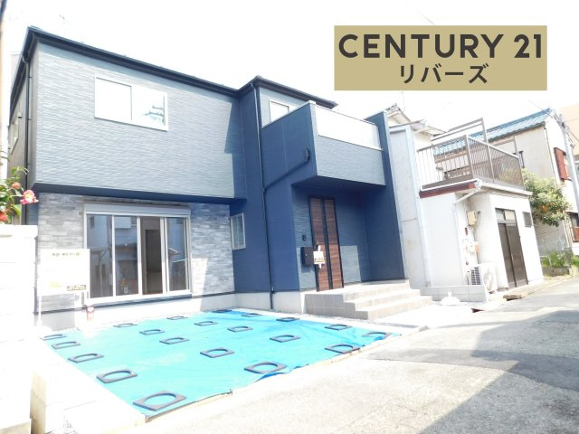 名古屋市南区神松町２丁目の新築一戸建の外観|☆限定１棟☆　　いつでも見学出来ます♪（お問合せ当日、平日、水曜、夜間でもＯＫ）　南向き！　駐車並列２台ＯＫ！　カウンター付き広々リビング１９．０帖♪　ＷＩＣやＳＩＣなど収納豊富！