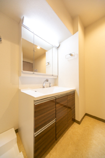 築地ＭＫハウスの洗面所|※写真は同タイプ住戸です。