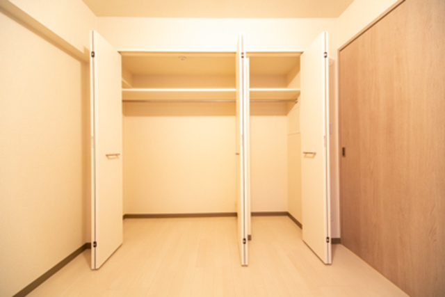 築地ＭＫハウスの収納|※写真は同タイプ住戸です。
