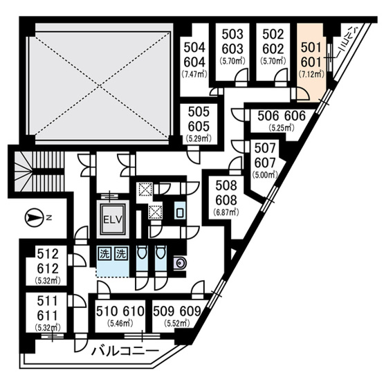 【間取り】 | 日興池袋ビル（旧トウセン池袋ビル）