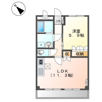 【間取り】 | ディア・コート・ST