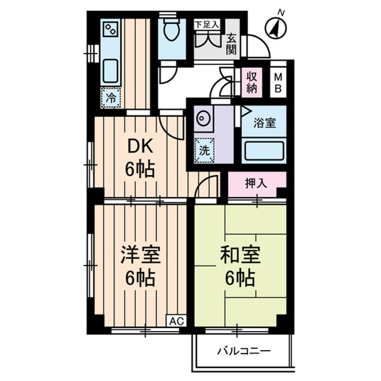 【間取り】 | ルシーダ和泉