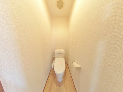 嬉しい洗浄機能付便座のトイレ