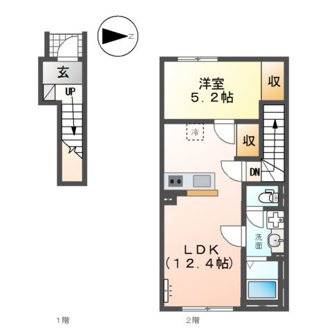 仮)リバーヒルズ平井の間取り