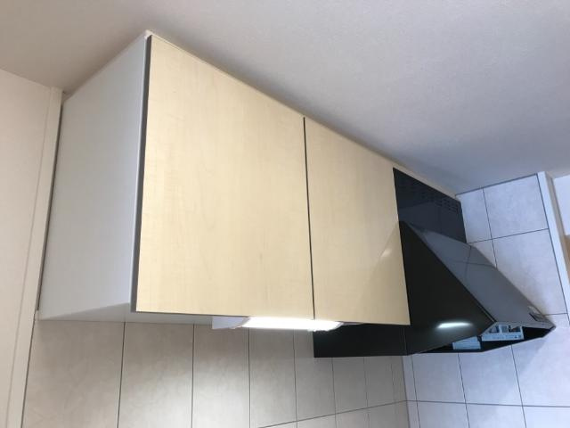 ヴィラコートサクラのキッチン|吊戸棚