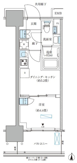 パークアクシス西大島コンフォートスクエアの間取り