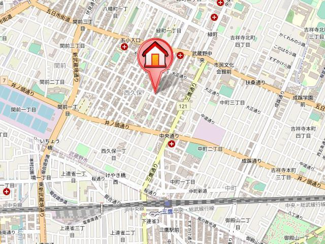 マンションＤＡＩの地図