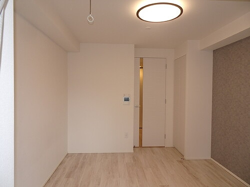 ライオンズ早稲田ミレスの居間・リビング|洋室　※2022年3月撮影