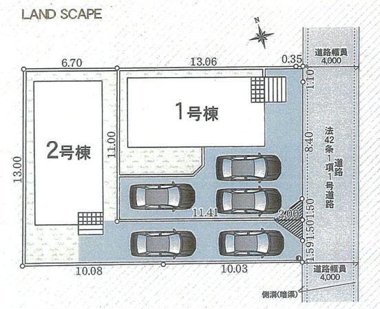 秦野市堀西新築戸建て　第24-1号棟の区画図|区画図「秦野市堀西新築戸建て」