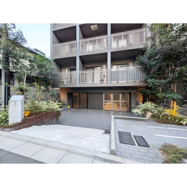 クオリタス押上業平のエントランス