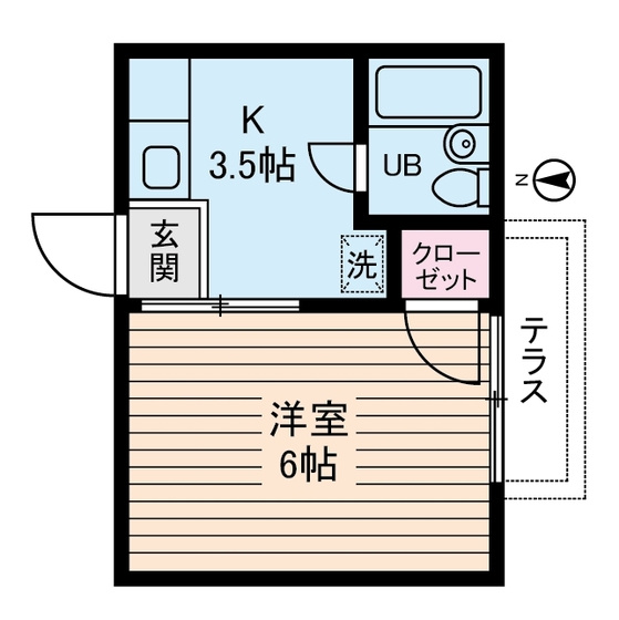 マディソン新大塚の間取り