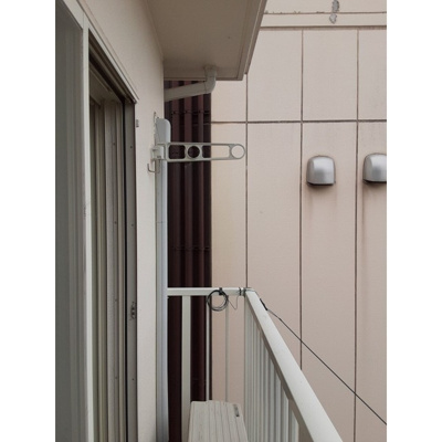 【バルコニー】 | ルナ | 洗濯物干せます。