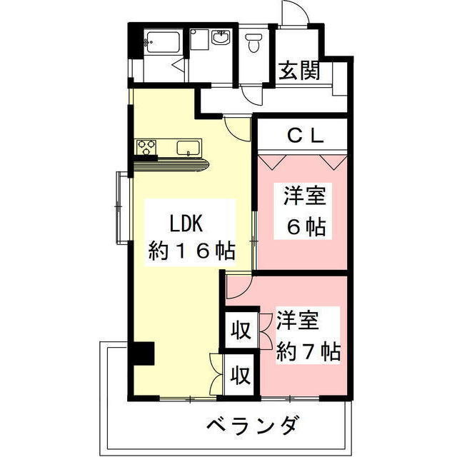 飛鳥’９３の間取り