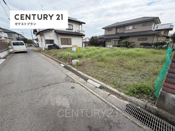 前橋市天川町土地の前面道路含む現地写真