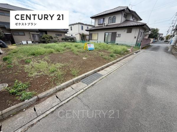 前橋市天川町土地の前面道路含む現地写真