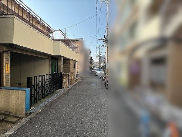 【前面道路含む現地写真】 | 大阪市東淀川区豊新1丁目　中古戸建