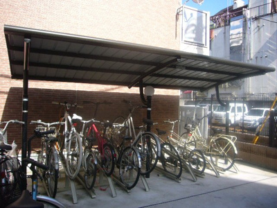 【その他】 | レオパレスフィロソフィア | 駐輪場　原付＆自転車のみ駐輪可能