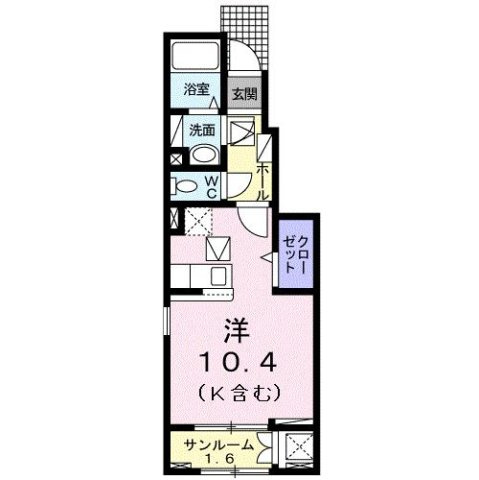 サンヒルズ　Ａの間取り