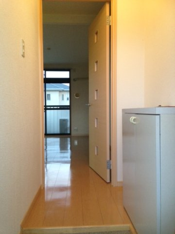 ニューシティ中川の玄関