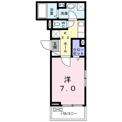 ノアズアークⅡの間取り