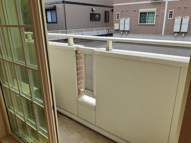 トゥインクル城南　Ｂのバルコニー