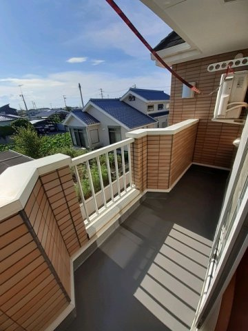 グランヴィアのバルコニー