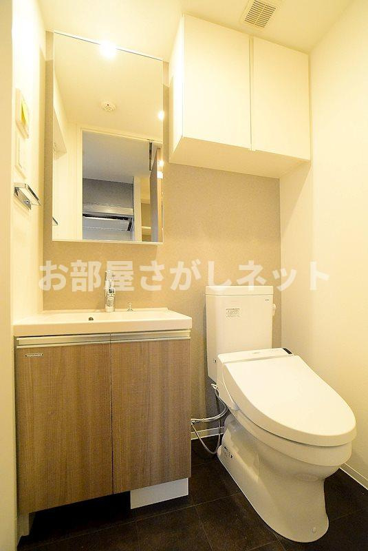 グランドコンシェルジュ池袋本町ウエスト【おとり物件なし】#学生・社会人にオススメ！の洗面所|※カラータイプ異なります