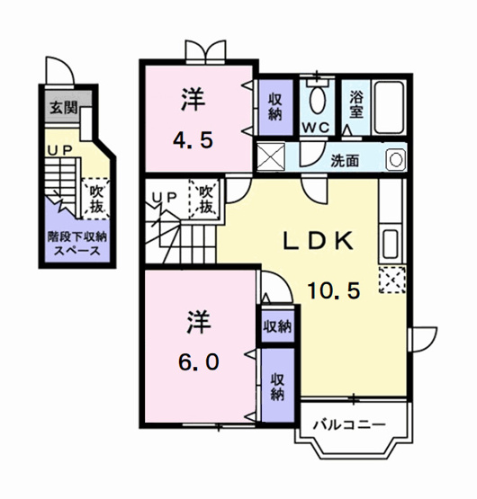 【間取り】 | クレストール・マサ