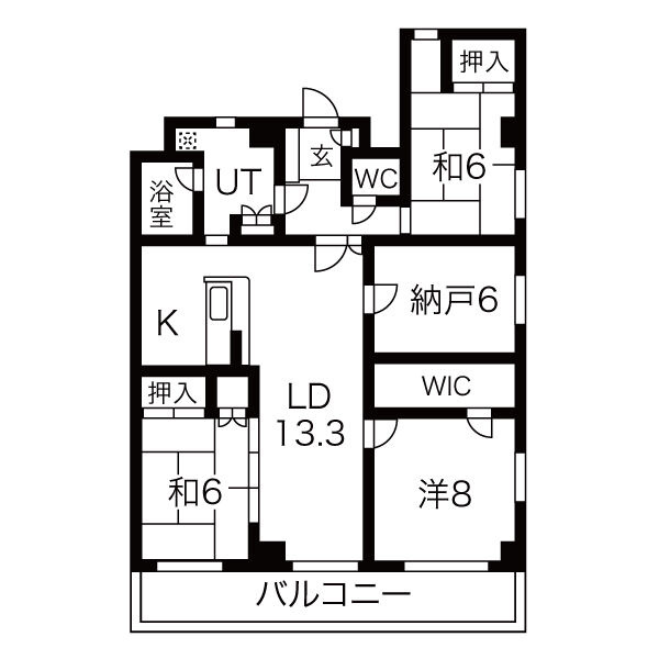 ルミエールの間取り