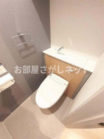 アンソレイエ町屋【おとり物件なし】#学生・社会人にオススメ！初期費用分割払いOK！のトイレ