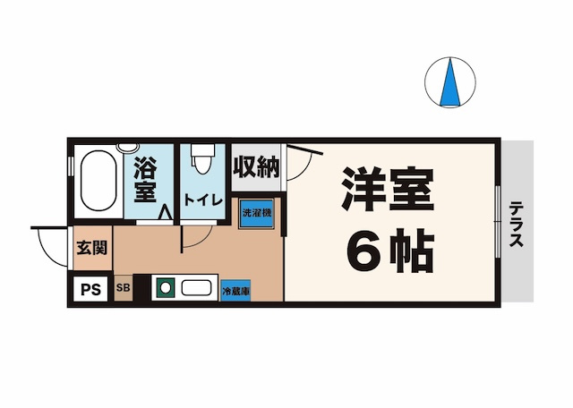 ラポールの間取り