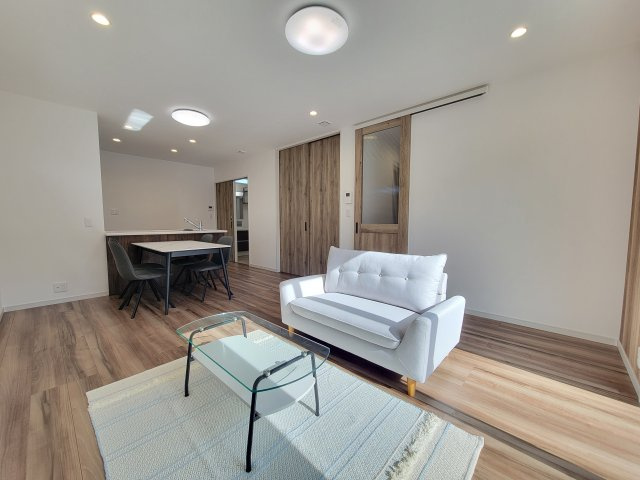 山崎北NTⅢ・新築戸建の居間・リビング