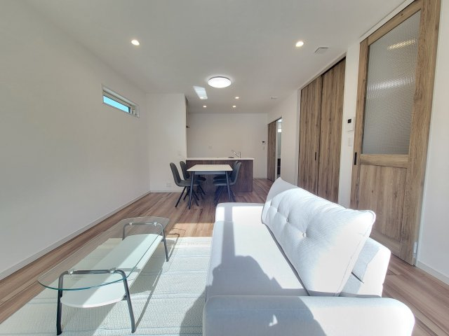 山崎北NTⅢ・新築戸建の居間・リビング
