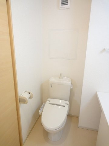 メゾン・ド・ソレイユのトイレ|シンプルで使いやすいトイレです