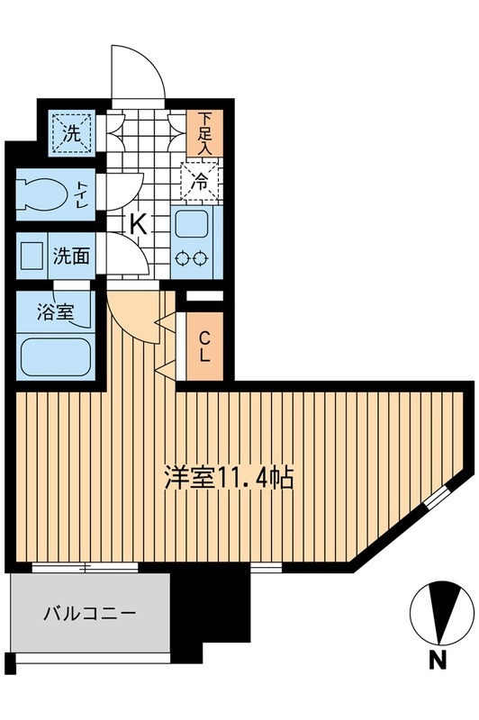 KDXレジデンス大山の間取り